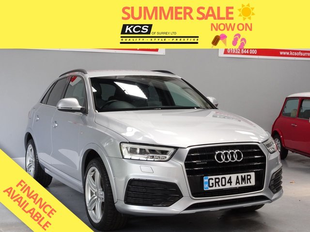 View our Audi Q3 2.0 TFSI S line Plus SUV 5dr Petrol S Tronic quattro Euro 6 (s/s) (180 ps)