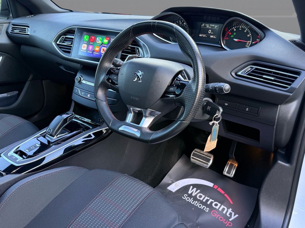 USED 2018 18 PEUGEOT 308 SW 1.2 PureTech GT Line Estate 5dr Petrol EAT Euro 6 (s/s) (130 ps) PAN ROOF+APP CARPLAY+R/CAMERA+NAV
