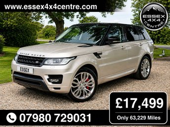 2016 LAND ROVER RANGE ROVER SPORT 3.0 SDV6 HSE AUTOMATIC 4X4 7 SEATER (EURO 6) &pound;17499.00