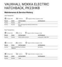 USED 2023 23 VAUXHALL MOKKA ELECTRIC 50kWh GS SUV 5dr Electric Auto (136 ps) ONE OWNER FROM NEW
