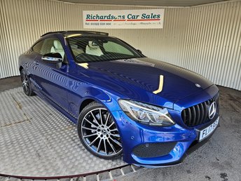 2017 MERCEDES-BENZ C CLASS 2.1 C220d AMG Line (Premium) Coupe 2dr Diesel G-Tronic+ Euro 6 (s/s) (170 ps) £12500.00