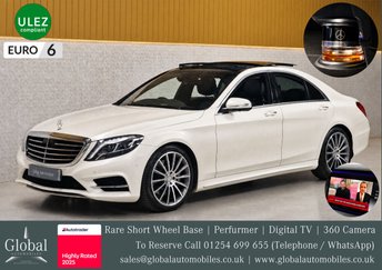 2015 MERCEDES-BENZ S-CLASS 3.0 S350d V6 AMG Line Saloon 4dr Diesel G-Tronic+ Euro 6 (s/s) (258 ps) £18995.00