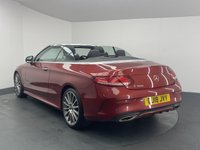 USED 2018 18 MERCEDES-BENZ C-CLASS 2.0 C300 AMG Line (Premium Plus) Cabriolet 2dr Petrol G-Tronic+ Euro 6 (s/s) (245 ps) EXCELLENT HISTORY + REAR CAM