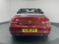 USED 2018 18 MERCEDES-BENZ C-CLASS 2.0 C300 AMG Line (Premium Plus) Cabriolet 2dr Petrol G-Tronic+ Euro 6 (s/s) (245 ps) EXCELLENT HISTORY + REAR CAM
