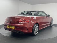 USED 2018 18 MERCEDES-BENZ C-CLASS 2.0 C300 AMG Line (Premium Plus) Cabriolet 2dr Petrol G-Tronic+ Euro 6 (s/s) (245 ps) EXCELLENT HISTORY + REAR CAM