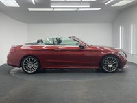 USED 2018 18 MERCEDES-BENZ C-CLASS 2.0 C300 AMG Line (Premium Plus) Cabriolet 2dr Petrol G-Tronic+ Euro 6 (s/s) (245 ps) EXCELLENT HISTORY + REAR CAM