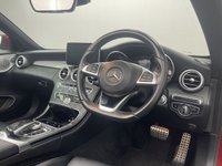 USED 2018 18 MERCEDES-BENZ C-CLASS 2.0 C300 AMG Line (Premium Plus) Cabriolet 2dr Petrol G-Tronic+ Euro 6 (s/s) (245 ps) EXCELLENT HISTORY + REAR CAM