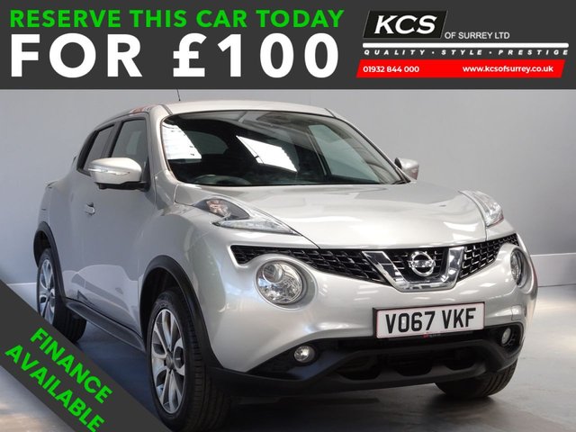 View our Nissan Juke 1.6 Tekna SUV 5dr Petrol XTRON Euro 6 (117 ps)