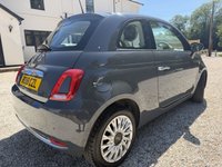 USED 2018 18 FIAT 500 1.2 Lounge Hatchback 3dr Petrol Manual Euro 6 (s/s) (69 bhp) 1 OWNER PAN ROOF FSH