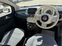 USED 2018 18 FIAT 500 1.2 Lounge Hatchback 3dr Petrol Manual Euro 6 (s/s) (69 bhp) 1 OWNER PAN ROOF FSH