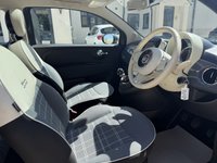 USED 2018 18 FIAT 500 1.2 Lounge Hatchback 3dr Petrol Manual Euro 6 (s/s) (69 bhp) 1 OWNER PAN ROOF FSH