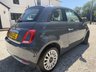 USED 2018 18 FIAT 500 1.2 Lounge Hatchback 3dr Petrol Manual Euro 6 (s/s) (69 bhp) 1 OWNER PAN ROOF FSH