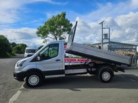 USED 2018 18 FORD TRANSIT 350 TDCI LWB TIPPER PICKUP ULEZ FREE ZONE NO VAT 