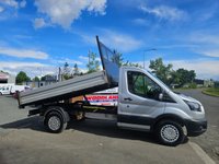 USED 2018 18 FORD TRANSIT 350 TDCI LWB TIPPER PICKUP ULEZ FREE ZONE NO VAT 