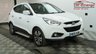 USED 2015 15 HYUNDAI IX35 1.7 CRDi Premium Panorama SUV 5dr Diesel Manual Euro 5 (s/s) (115 ps) TOUCHSCREEN SATELLITE NAVIGATION SYSTEM+DAB DIGITAL RADIO-CD-MP3 PLAYER+BLUETOOTH CONNECTIVITY WITH VOICE RECOGNITION+DUAL ZONE CLIMATE CONTROL AIR-CONDITIONING+LUXURIOUS HEATED FRONT & REAR LEATHER SEATS+PANORAMIC GLASS ROOF+AUTOMATIC HEADLIGHT ACTIVATION+RAIN-SENSING WINDSCREEN WIPERS+PARKING ASSISTANCE+'CREAMY WHITE' PAINT+18 INCH ALLOY WHEELS.
