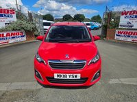 USED 2018 18 PEUGEOT 108 ALLURE 1.2 PETROL 5 DOOR HATCHBACK 70K ULEZ FREE ZONE 