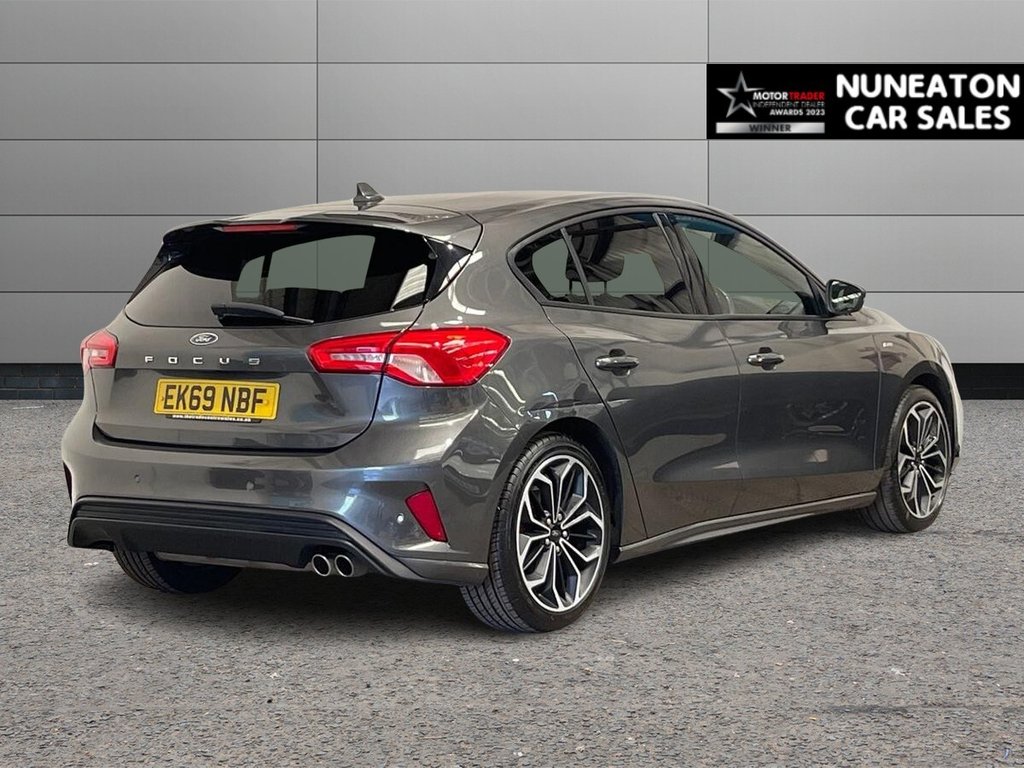 USED 2019 69 FORD FOCUS 1.0T EcoBoost ST-Line X Hatchback 5dr Petrol Manual Euro 6 (s/s) (125 ps) APPLE CAR PLAY AND ANDROID AUTO