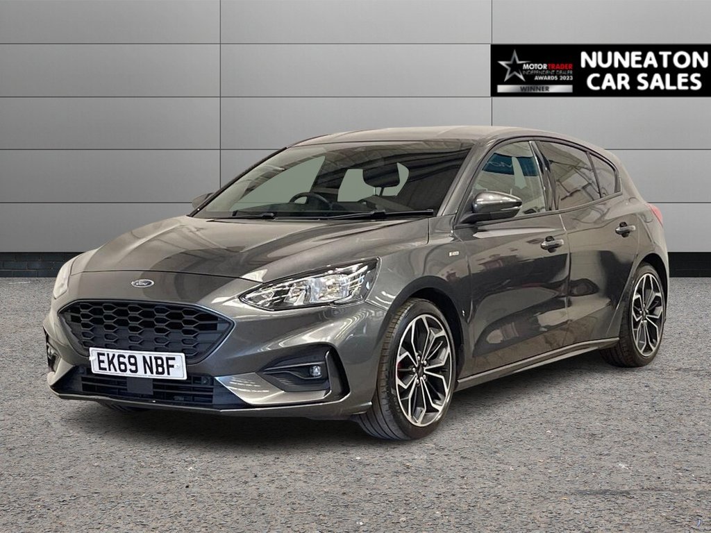 USED 2019 69 FORD FOCUS 1.0T EcoBoost ST-Line X Hatchback 5dr Petrol Manual Euro 6 (s/s) (125 ps) APPLE CAR PLAY AND ANDROID AUTO