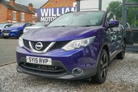 USED 2015 15 NISSAN QASHQAI 1.6 dCi n-tec+ SUV 5dr Diesel XTRON 2WD Euro 5 (s/s) (130 ps) 