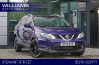 USED 2015 15 NISSAN QASHQAI 1.6 dCi n-tec+ SUV 5dr Diesel XTRON 2WD Euro 5 (s/s) (130 ps) 