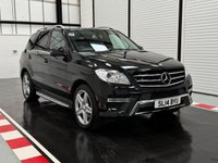 USED 2014 14 MERCEDES-BENZ M-CLASS 3.0 ML350 V6 BlueTEC AMG Sport SUV 5dr Diesel G-Tronic 4WD Euro 6 (s/s) (258 ps) 