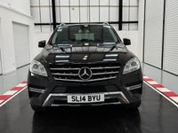 USED 2014 14 MERCEDES-BENZ M-CLASS 3.0 ML350 V6 BlueTEC AMG Sport SUV 5dr Diesel G-Tronic 4WD Euro 6 (s/s) (258 ps) 