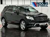 USED 2014 14 MERCEDES-BENZ M-CLASS 3.0 ML350 V6 BlueTEC AMG Sport SUV 5dr Diesel G-Tronic 4WD Euro 6 (s/s) (258 ps) 