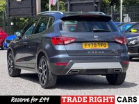 USED 2020 70 SEAT ARONA 1.0 TSi FR Sport [Nav] 5dr - LOW MILEAGE R/CAM | APPLE | H/SEATS | DAB