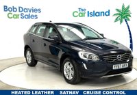 USED 2017 67 VOLVO XC60 2.0 D4 SE Nav SUV 5dr Diesel Auto Euro 6 (s/s) (190 ps) Magic Blue Metallic, Automatic, 190 BHP, SATNAV, Heated Leather, Cruise Control, Bluetooth Media, Only 45000 Miles FULL S/H