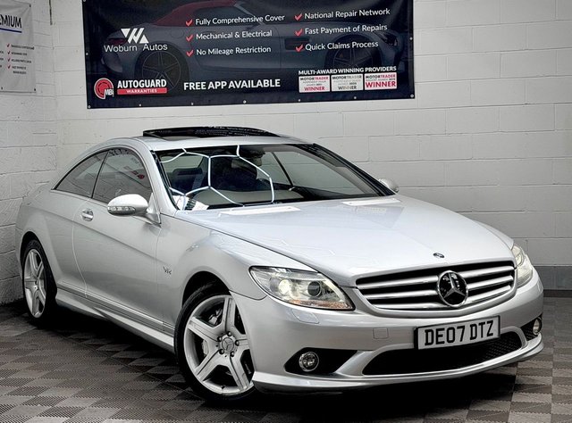 2007 07 MERCEDES-BENZ CL 5.5 CL600 Coupe 2dr Petrol Automatic (340 g/km, 517 bhp) 