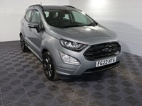 USED 2022 22 FORD ECOSPORT 1.0T EcoBoost GPF ST-Line SUV 5dr Petrol Manual Euro 6 (s/s) (125 ps) SOLD WITH A NATIONAL 6 MONTH WARRANTY INCLUDING WEAR & TEAR, A  NEW MOT, SERVICE AND HEALTH CHECKED STUNNING CAR WITH LOW MILES AND  SERVICE HISTORY