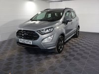 USED 2022 22 FORD ECOSPORT 1.0T EcoBoost GPF ST-Line SUV 5dr Petrol Manual Euro 6 (s/s) (125 ps) SOLD WITH A NATIONAL 6 MONTH WARRANTY INCLUDING WEAR & TEAR, A  NEW MOT, SERVICE AND HEALTH CHECKED STUNNING CAR WITH LOW MILES AND  SERVICE HISTORY