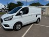 USED 2018 68 FORD TRANSIT CUSTOM 2.0 280 EcoBlue Limited Panel Van 5dr Diesel Auto L1 H1 Euro 6 (s/s) (130 ps) 