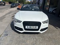 USED 2016 16 AUDI A5 CABRIOLET 1.8 TFSI S line Special Edition Plus Convertible 2dr Petrol Manual Euro 6 (s/s) (177 ps) HEATED AIR SCARF, BANG & OLUFSEN
