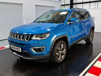 USED 2018 68 JEEP COMPASS 1.4T MultiAirII Limited SUV 5dr Petrol Manual Euro 6 (s/s) (140 ps) 