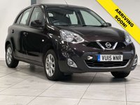 USED 2015 15 NISSAN MICRA 1.2 Acenta Hatchback 5dr Petrol Manual Euro 5 (80 ps) * FULL HISTORY + &pound;35 ROAD TAX*