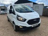 USED 2021 21 FORD TRANSIT CUSTOM 2.0 320 EcoBlue Leader Panel Van 5dr Diesel Manual L1 H1 Euro 6 (s/s) (105 ps) 
