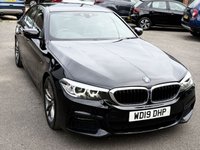 USED 2019 19 BMW 5 SERIES 2.0 520i GPF M Sport Saloon 4dr Petrol Auto Euro 6 (s/s) (184 ps) 