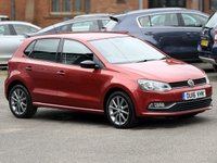 USED 2016 16 VOLKSWAGEN POLO 1.2 TSI BlueMotion Tech SE Design Hatchback 5dr Petrol Manual Euro 6 (s/s) (90 ps) 