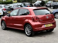 USED 2016 16 VOLKSWAGEN POLO 1.2 TSI BlueMotion Tech SE Design Hatchback 5dr Petrol Manual Euro 6 (s/s) (90 ps) 