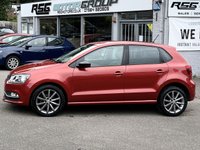 USED 2016 16 VOLKSWAGEN POLO 1.2 TSI BlueMotion Tech SE Design Hatchback 5dr Petrol Manual Euro 6 (s/s) (90 ps) 