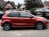 USED 2016 16 VOLKSWAGEN POLO 1.2 TSI BlueMotion Tech SE Design Hatchback 5dr Petrol Manual Euro 6 (s/s) (90 ps) 
