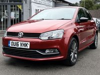USED 2016 16 VOLKSWAGEN POLO 1.2 TSI BlueMotion Tech SE Design Hatchback 5dr Petrol Manual Euro 6 (s/s) (90 ps) 
