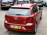 USED 2016 16 VOLKSWAGEN POLO 1.2 TSI BlueMotion Tech SE Design Hatchback 5dr Petrol Manual Euro 6 (s/s) (90 ps) 