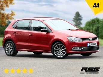 2016 VOLKSWAGEN POLO 1.2 TSI BlueMotion Tech SE Design Hatchback 5dr Petrol Manual Euro 6 (s/s) (90 ps) &pound;8000.00