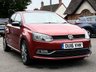 USED 2016 16 VOLKSWAGEN POLO 1.2 TSI BlueMotion Tech SE Design Hatchback 5dr Petrol Manual Euro 6 (s/s) (90 ps) 