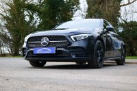 USED 2023 72 MERCEDES-BENZ A-CLASS 1.3 A250e 15.6kWh AMG Line (Executive) Saloon 4dr Petrol Plug-in Hybrid 8G-DCT Euro 6 (s/s) (218 ps) COSMOS BLACK METALLIC PAINTWORK + REVERSE CAMERA + AMBIENT LIGHTING