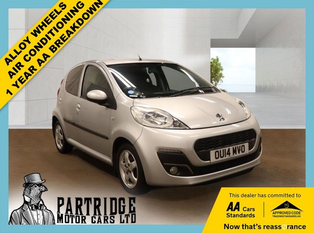 2014 PEUGEOT 107 1.0 12V Allure Hatchback 5dr Petrol Manual Euro 5 (68 ps) £2750.00
