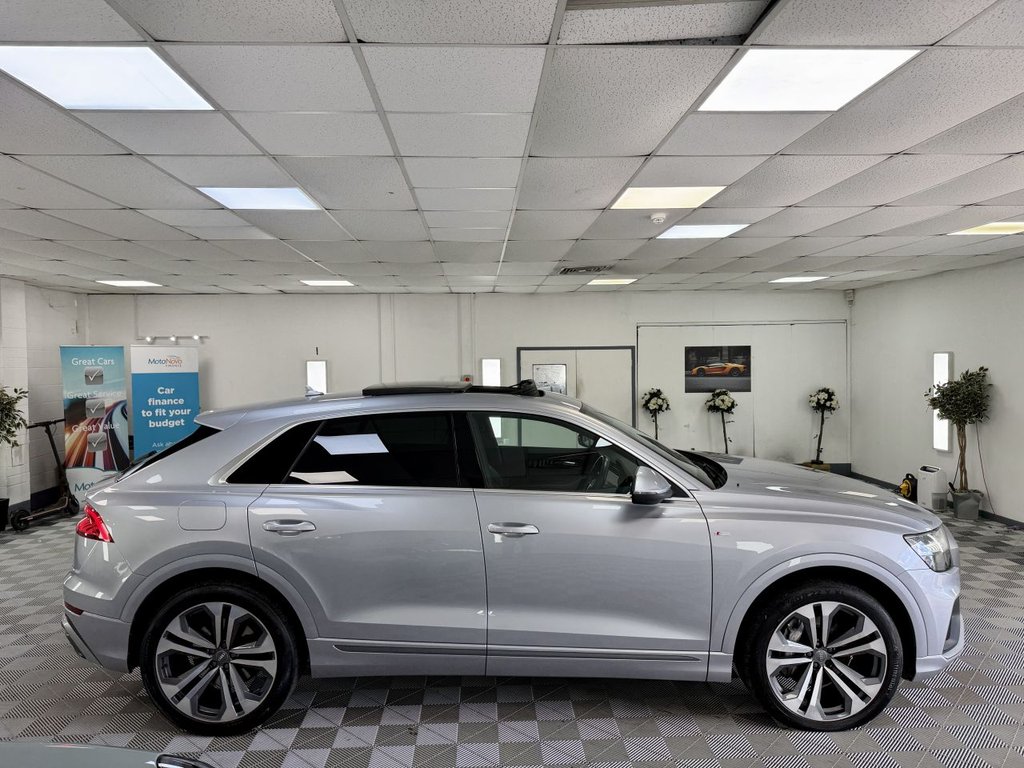 USED 2019 19 AUDI Q8 3.0 TDI V6 50 S line SUV 5dr Diesel Tiptronic quattro Euro 6 (s/s) (286 ps) 