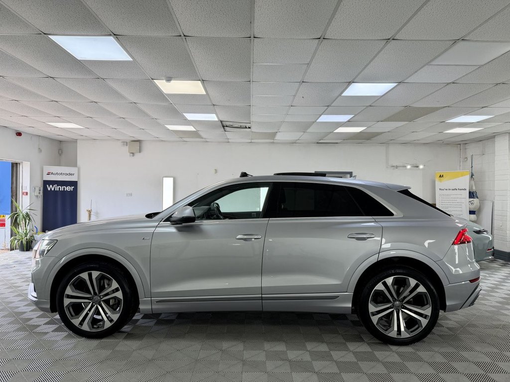 USED 2019 19 AUDI Q8 3.0 TDI V6 50 S line SUV 5dr Diesel Tiptronic quattro Euro 6 (s/s) (286 ps) 